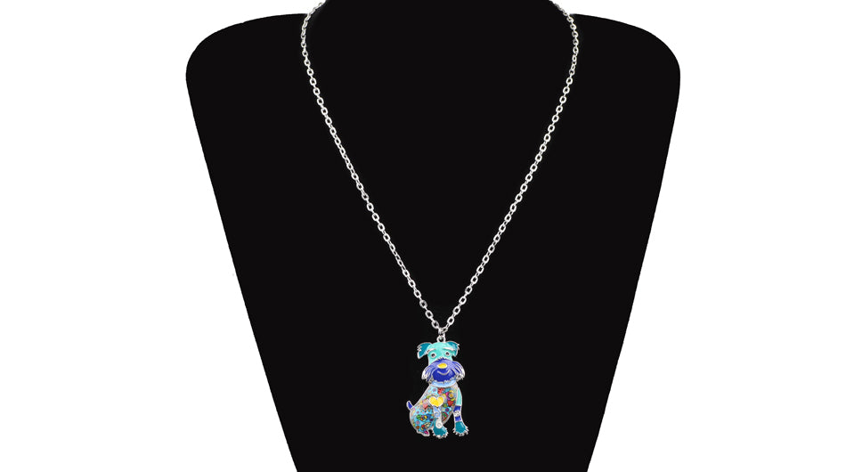 Schnauzer Pedant Necklace