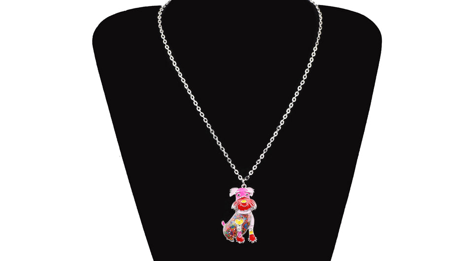 Schnauzer Pedant Necklace