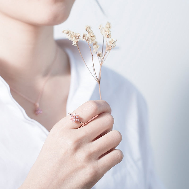 Paw Love 925 Sterling Silver Ring