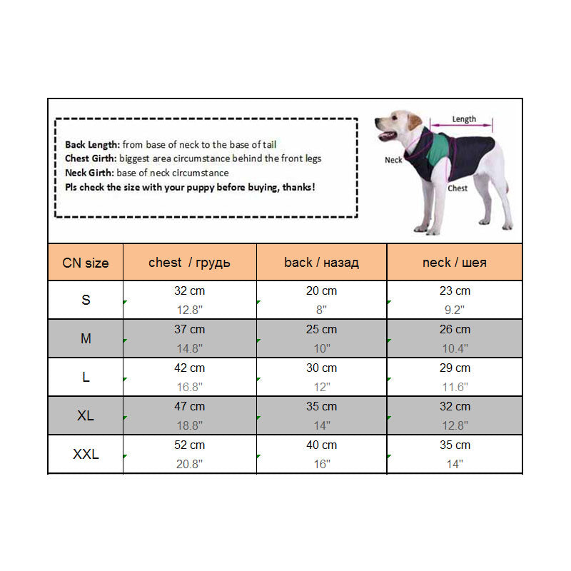 Dog Baby Striped Vest