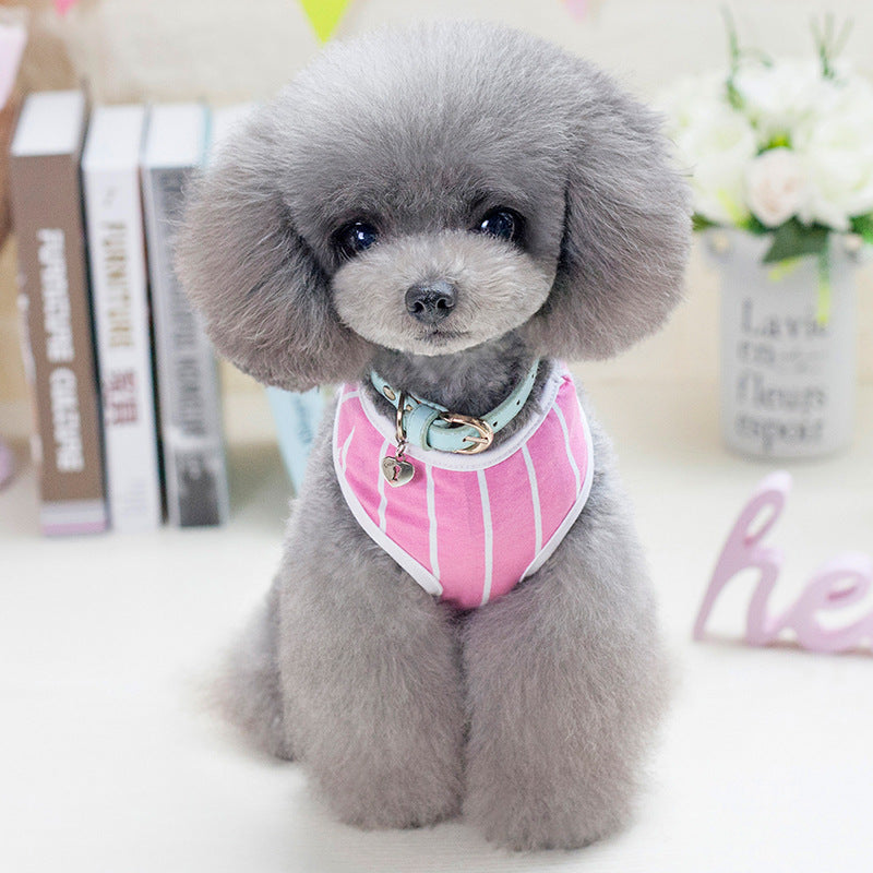 Dog Baby Striped Vest