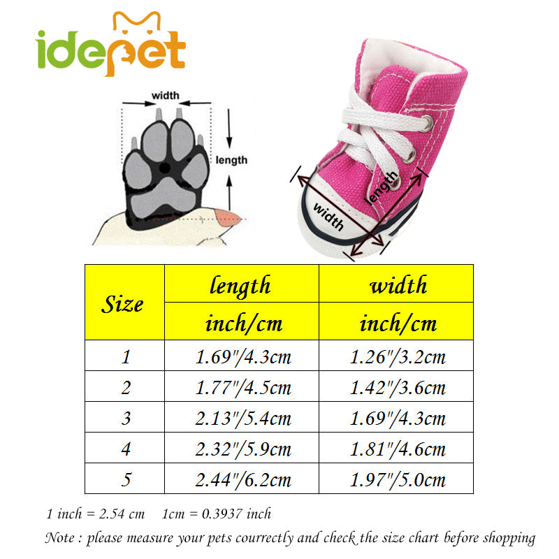 IdePet Dog Sneakers