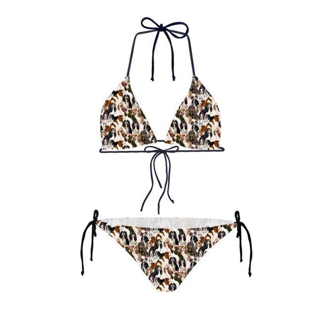 Cavalier Dog Bikini Set