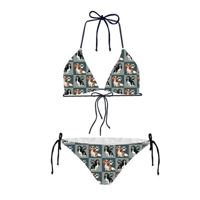 Cavalier Dog Bikini Set
