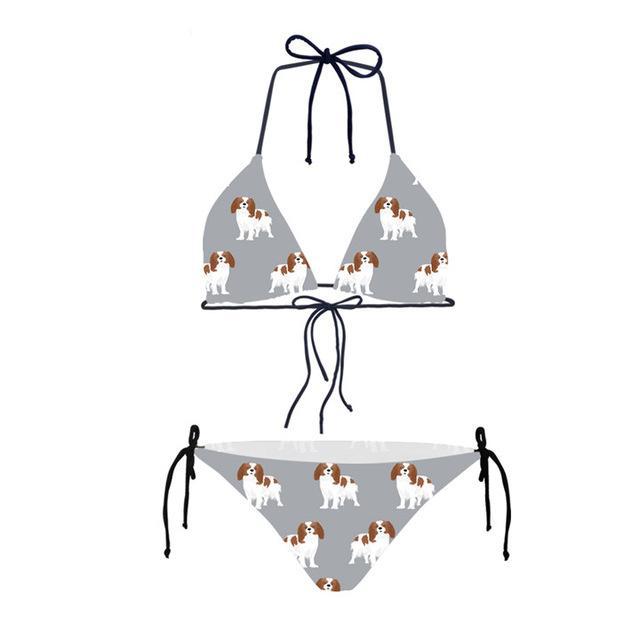 Cavalier Dog Bikini Set