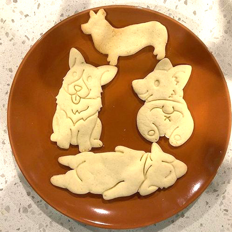 3pcs Set Cute Corgi Molds