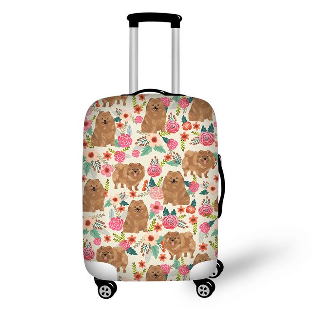 Pomeranian Luggage Cover