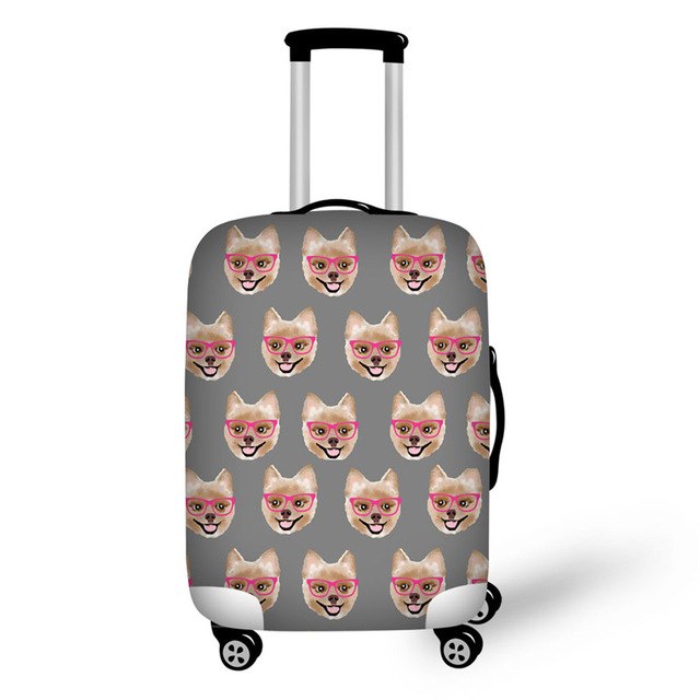 Pomeranian Luggage Cover