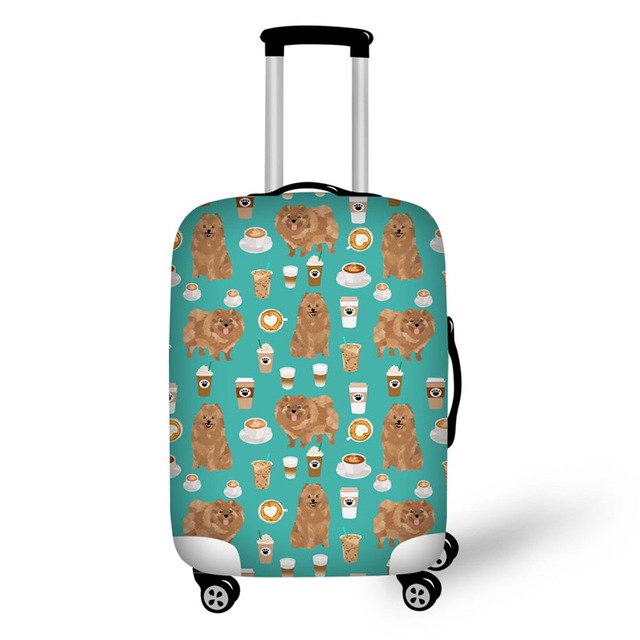 Pomeranian Luggage Cover