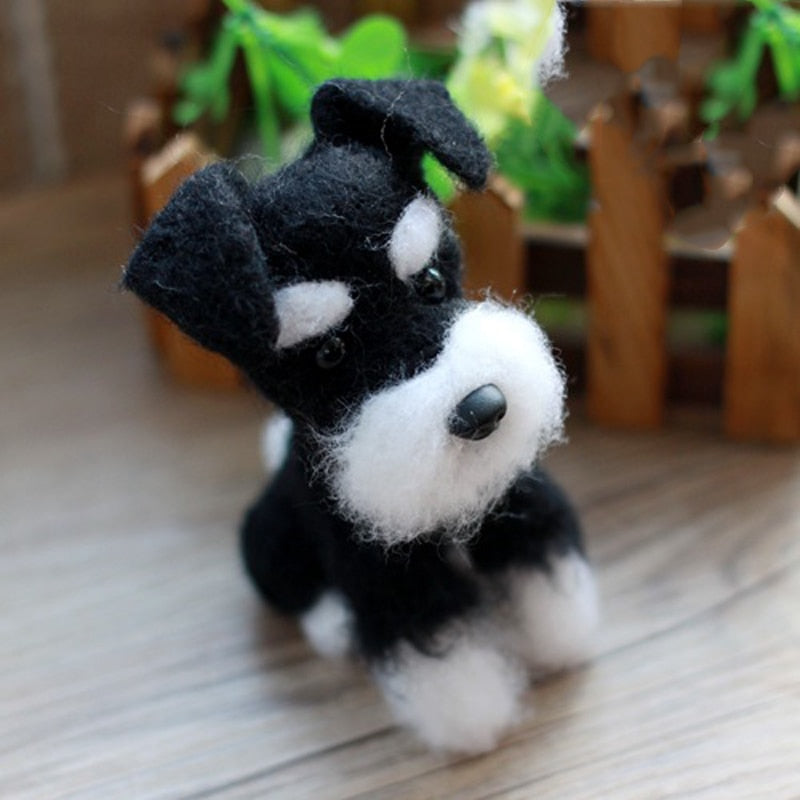 Bobby Schnauzer Felting Set