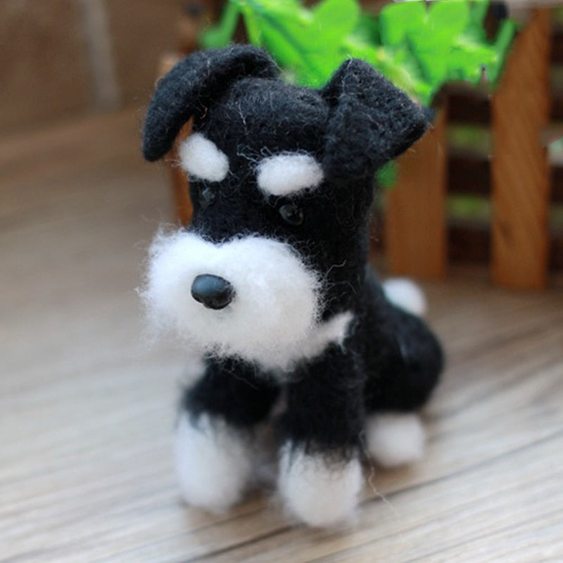 Bobby Schnauzer Felting Set