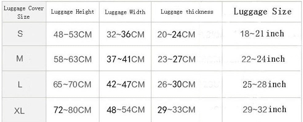 Daisy Luggage Protective Cover