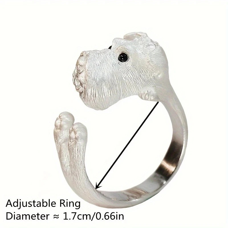 Schnauzer Wrap Ring