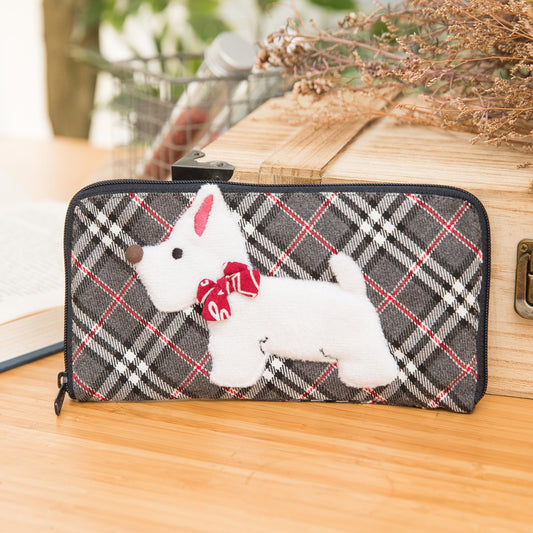 Westie Long Wallet