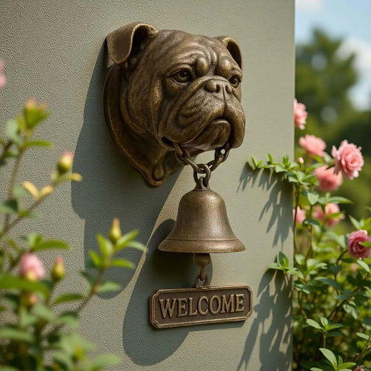 Decorative Bulldog Doorbell