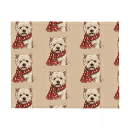 Winter Westie Blanket