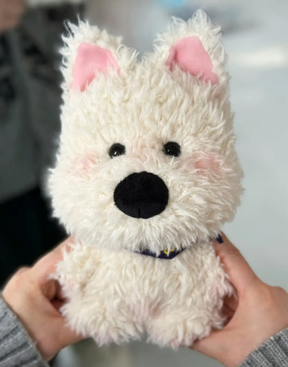 Fluffy Westie Plush Toy