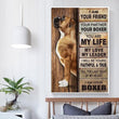 Metal Vintage Boxer Wall Sign