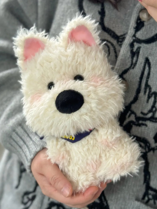 Fluffy Westie Plush Toy