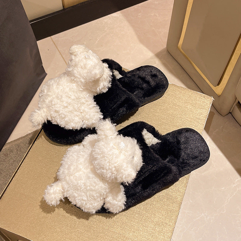 Westie Toy Slippers