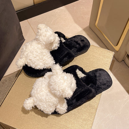 Westie Toy Slippers
