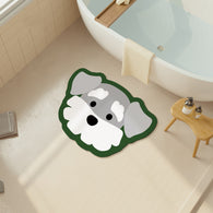 Schnauzer Bathroom Mat