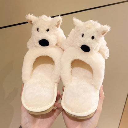 Westie Toy Slippers