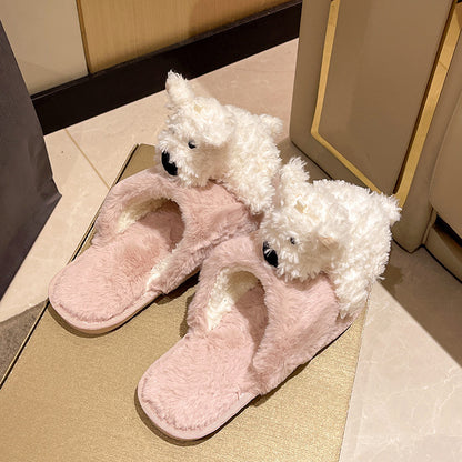 Westie Toy Slippers