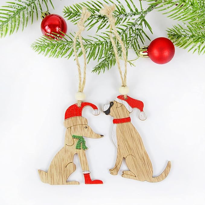 Boxer Dog Christmas Ornaments