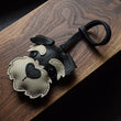 Leather Schnauzer Pendant