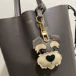 Leather Schnauzer Pendant