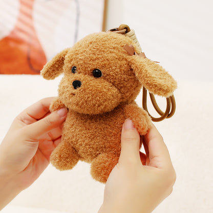 Schnauzer Plush Pendant