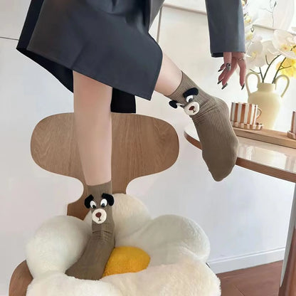 3D Schnauzer Socks