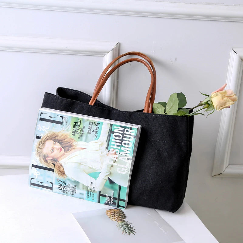 Boxer Mom Canvas Bag