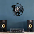 Schnauzer Vinyl Record Wall Clock