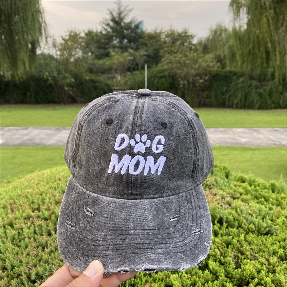 Dog Mom And Dad Baseball Caps