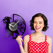 Schnauzer Vinyl Record Wall Clock