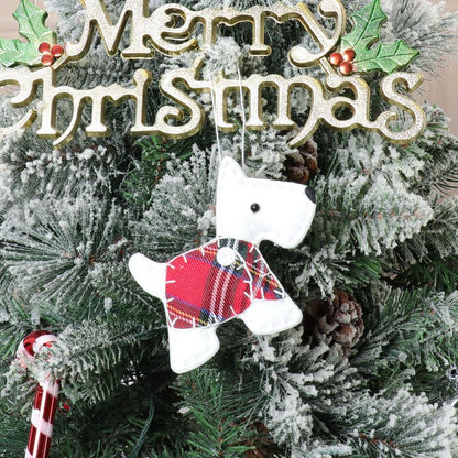 Christmas Schnauzer Ornaments
