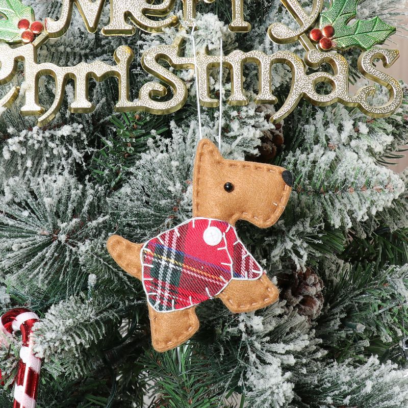 Christmas Schnauzer Ornaments