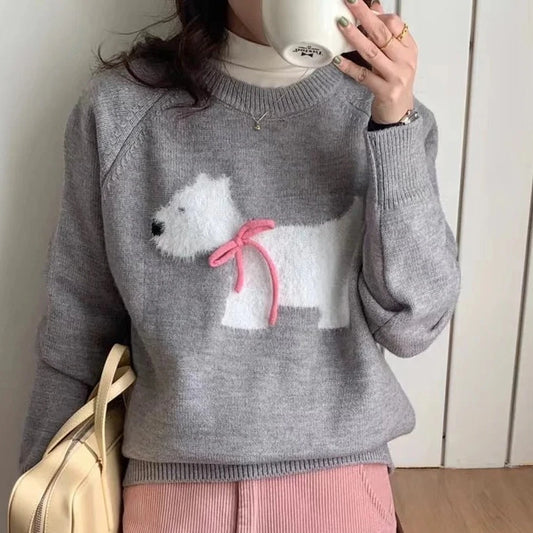 Fluffy Westie Sweater