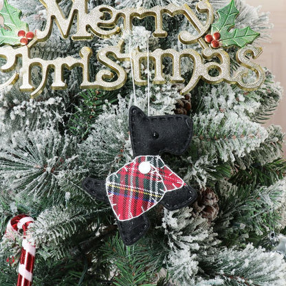 Christmas Schnauzer Ornaments