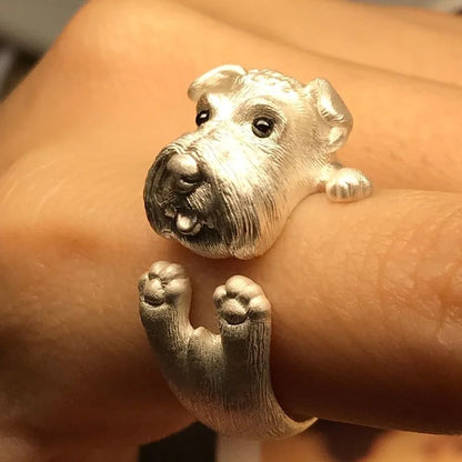 Schnauzer Wrap Ring