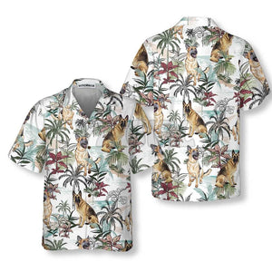 German Shepherd Hawaiian Shirt