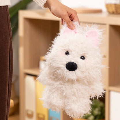 Fluffy Westie Plush Toy