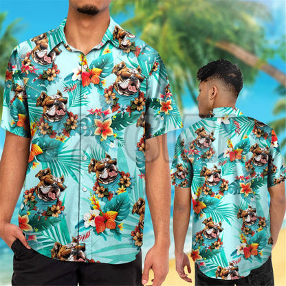 English Bulldog Summer Shirt and Shorts