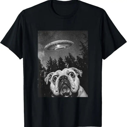 UFO Bulldog T-Shirt