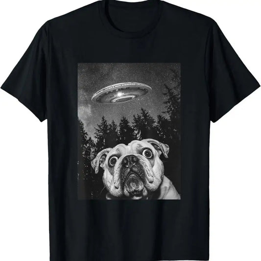 UFO Bulldog T-Shirt