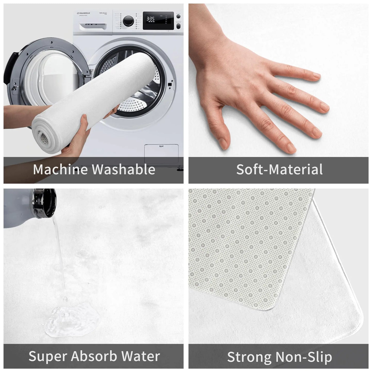 Christmas Bulldog Door mat