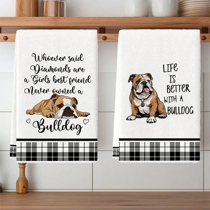 Bulldog Kitchen Towels
