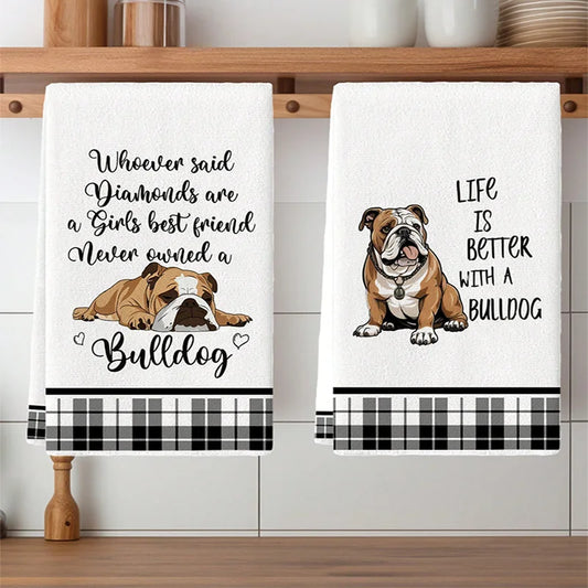 Bulldog Kitchen Towels